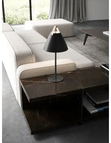 DFTP by Nordlux - Stolná lampa STRAP 1xE27/40W/230V čierna