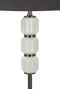 Stojacia lampa Bright 164 cm sivá/biela