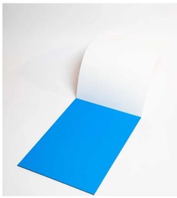 Elektrostatická popisovacia fólia Symbioflipcharts 50 x 70 cm - 25 listov, modrá