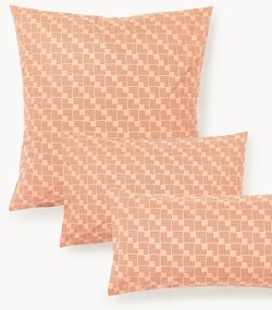 Obliečka na vankúš z bavlneného perkálu's geometrickou potlačou Inki