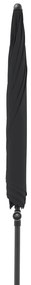 Doppler ACTIVE 210 cm - slnečník so stredovou nohou antracitová (kód farby 840), 100 % polyester