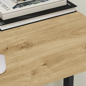 Písací stôl ZARIMO skladací 80x40 cm, dub artisan