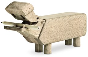 Kay Bojesen Drevený hrošík Hippo Oak Wood
