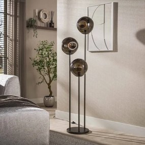 Stojaca lampa 74-50A Stellar 3L Brown Glass  - Komfort-nábytok
