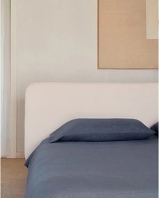 Béžová čalúnená dvojlôžková posteľ 180x200 cm Odum – Kave Home