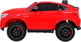 Ramiz Mercedes GLC 63S detské auto Červené SUV + pohon 4x4