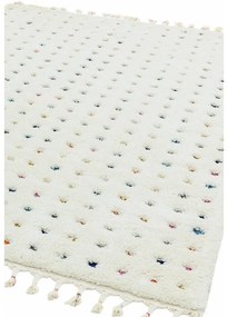 Béžový koberec Asiatic Carpets Dotty Multi, 80 x 150 cm