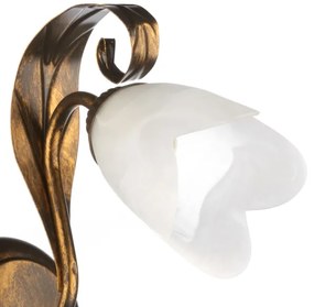 ONLI - Nástenné svietidlo SONIA 1xE14/6W/230V bronzová