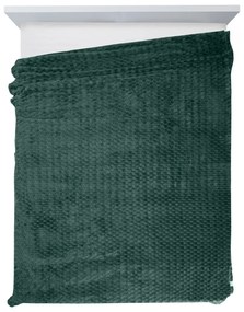 DEKA Z MIKROFLANELU CINDY6 150X200 CM TMAVOZELENÁ