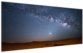 Obraz - Noc v púšti (120x50 cm)