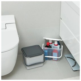 2. akosť - Nádoba na prací prášok, granule alebo bioodpad – 4,5l DETERGENT sivý (bez vrchnáka)