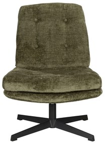 Zelené otočné kreslo Kai – White Label
