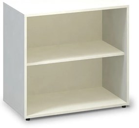Nízka skriňa ProOffice 80 x 45 x 74,2 cm, biela