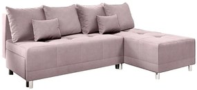 Rohová sedacia súprava Max New Vena 10 ružová