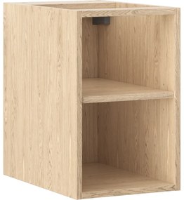 Mexen Box-A, otvorená skrinka s policou 30 cm, dub, 91AX2-0300-470-0-81