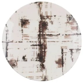 Jedálenská súprava 24 ks hnedá/biela/porcelán