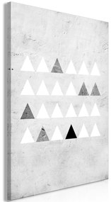 Artgeist Obraz - Grey Forest (1 Part) Vertical Veľkosť: 20x30, Verzia: Na talianskom plátne
