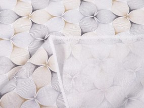 Biante Dekoračný záves PML-031 Designové geometrické obrazce na bielom 145x140 cm