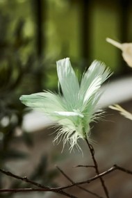 Závesné perie na drôtiku FEATHER DECOR - viac farieb
