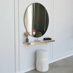 Zlaté zrkadlo 90 cm