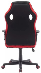 Herní židle Dakar černá/červená