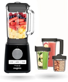 Magimix | ELM 11628-2 mixér Power Blender 4 Premium výbava | čierny