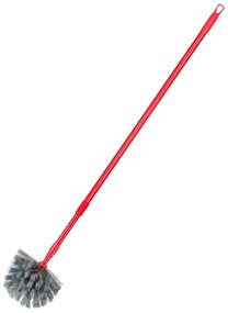 Metla s násadou na prach