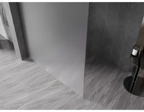 Mexen Kioto-X, sprchová zástena 120 x 200 cm, 10mm sklo námraza, grafitový profil, 800-120-101-95-30-X