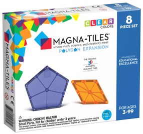 Magnetická stavebnica Polygons 8 dielov