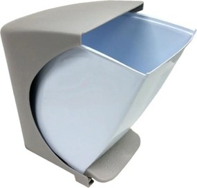 BAMA Odpadkový kôš 6,5 l, sivo-hnedý