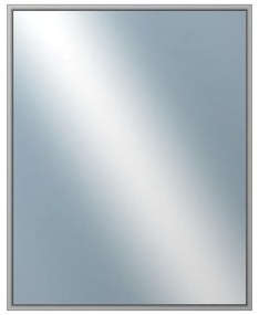 DANTIK - Zrkadlo v rámu, rozmer s rámom 40x50 cm z lišty Hliník šedá (7269006)
