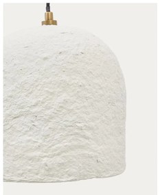 Biele závesné svietidlo ø 25 cm Calvia – Kave Home
