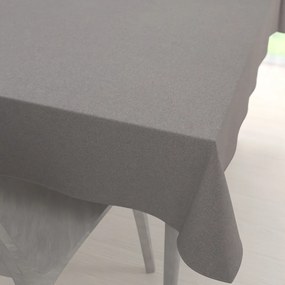 Biante Veľký dekoračný obdĺžnikový obrus BKR-503 Sivý režný 200x260 cm