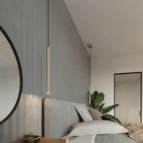 Sollux SL.2117 - Závesné svietidlo na lanku PASTELO 1xG9/8W/230V taupe