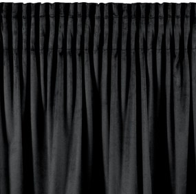 ZATEMŇOVACÍ ZÁVES NA PÁSKE DANI 140X270 CM ČIERNA
