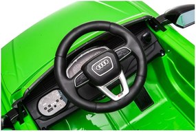 LEAN CARS Elektrické autíčko Audi RS Q8 LED MP3 diaľkové ovládanie zelené