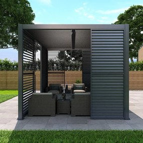 Pohyblivá žalúzia pre bioklimatickú pergolu 3 M