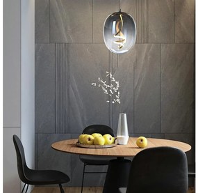 ONLI - LED Luster na lanku LILLY LED/12W/230V 4000K čierna 5080/SF