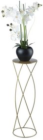 Stojan na kvety 70x22,5 cm zlatá