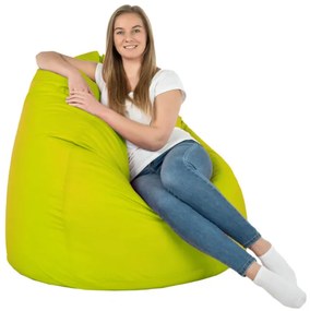 Sedací vak SAKO limetkový ekokoža