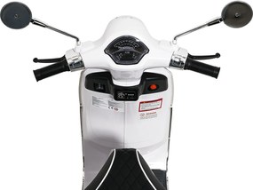 Ramiz Vespa Scooter ROMA Biela Detský motocykel