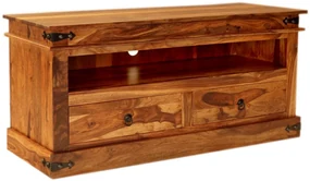 furniture-nabytek.cz - TV stolík drevený z masívu palisander 120x45x55