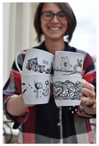 Bonami hrnček z limitovanej edície Domov tu od Bumpkin Tattoo, 260 ml