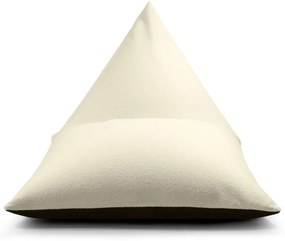 Hnedý sedací vak z textílie buklé Razzmatazz – SLOWDOWN