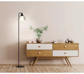 Eglo 98387 - Stojacia lampa BELESER 1xE27/60W/230V