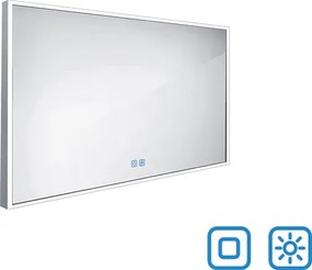 Nimco LED zrkadlo 1200x700 s dvoma dotykovými senzormi - ZP 13006VX