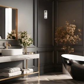 Rabalux 75035 - Kúpeľňové nástenné svietidlo SYBIL 2xG9/28W/230V IP44