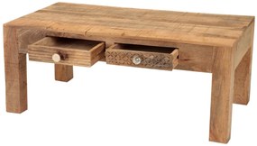 furniture-nabytek.cz - Masív konferenčný stolík z dreva manga 110x45x60