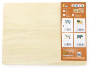 Puzzle na podložke s rúčkami 44601 slon