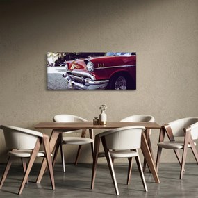 Obraz starého auta (120x50 cm)